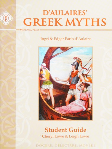 Cover for D'Aulaires' Greek Myths Student Guide