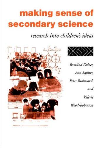 Cover for Making Sense of Secondary Science