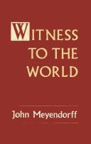 Cover for Witness to the World