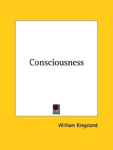 Cover for Consciousness