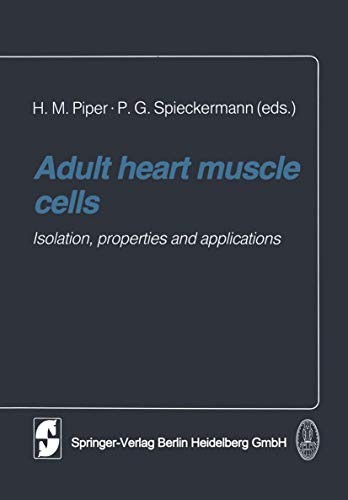 Cover for Adult heart muscle cells