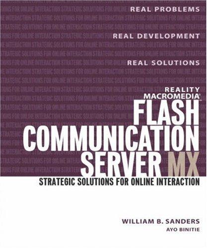 Cover for Reality Macromedia Flash Communication server MX