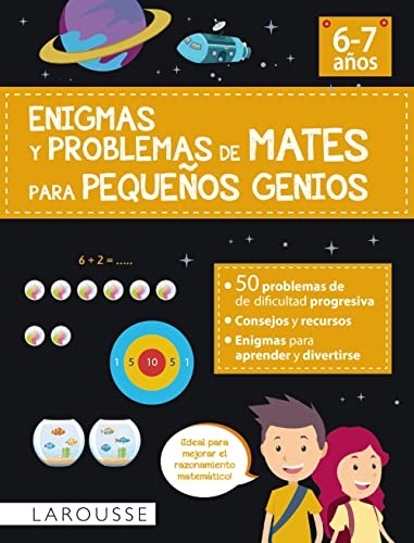 Cover for Enigmas y problemas de mates para pequeños genios