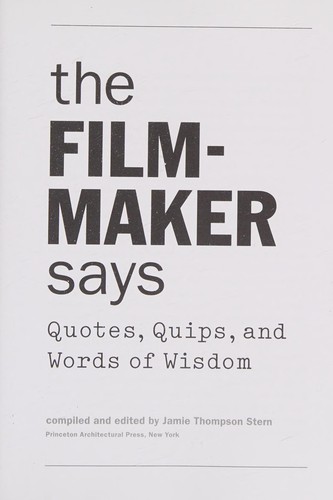 Cover for Filmmaker Says