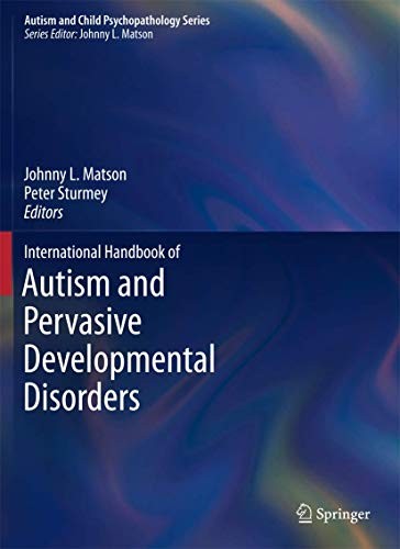 Cover for International Handbook of Autism and Pervasive Developmental Disorders