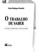 Cover for O trabalho de saber