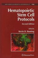 Cover for Hematopoietic stem cell protocols