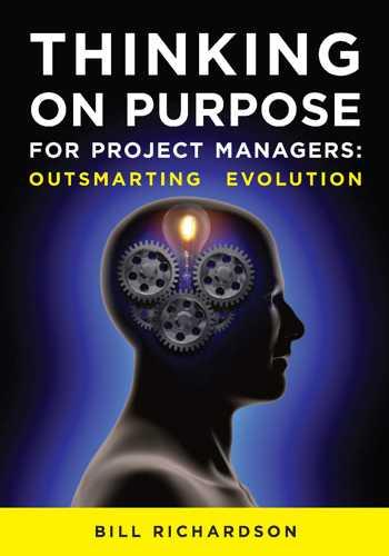 Cover for Thinking on Purpose for Project Managers: Outsmarting Evolution