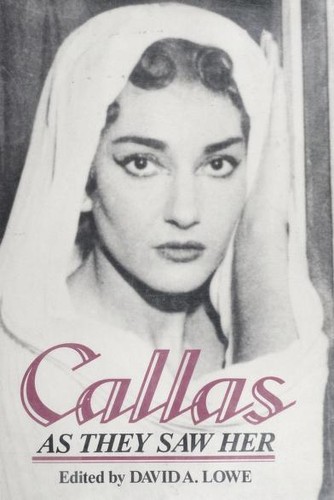 Cover for Callas, as they saw her