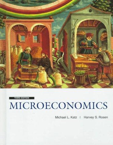 Cover for Microeconomics