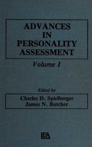 Cover for Advances in Personality Assessment