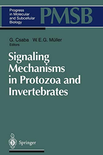 Cover for Signaling Mechanisms in Protozoa and Invertebrates