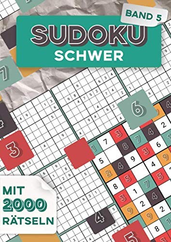 Cover for Sudoku Schwer - Band 5