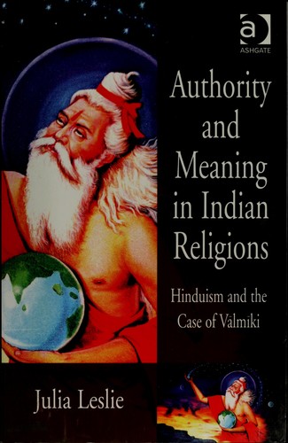 Cover for Authority and Meaning in Indian Religions