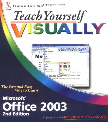 Cover for Teach Yourself VISUALLY Office 2003