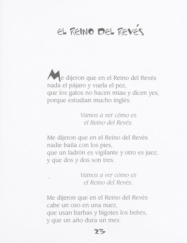 Cover for El reino del revés