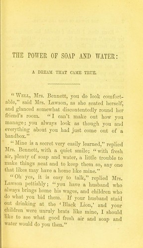 Cover for The power of soap and water