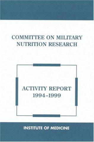 Cover for Committee on Military Nutrition Research