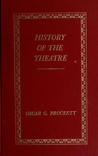 Cover for History of the theatre