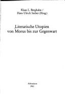 Cover for Literarische Utopien von Morus bis zur Gegenwart