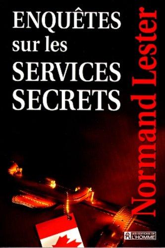 Cover for Enquêtes sur les services secrets