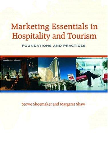 Cover for Marketing Essentials in Hospitality and Tourism