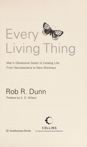 Cover for Every living thing