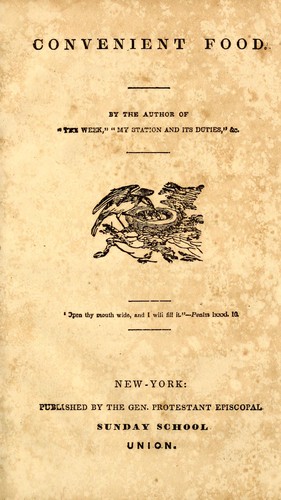 Cover for Convenient food