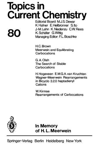 Cover for In memory of H. L. Meerwein.