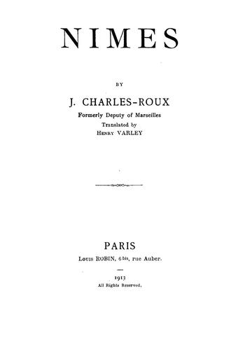 Cover for Nimes