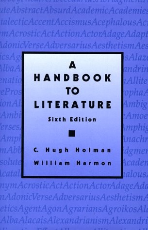Cover for A handbook to literature.