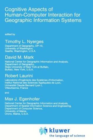 Cover for Cognitive aspects of human-computer interaction for geographic information systems