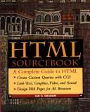 Cover for The HTML sourcebook