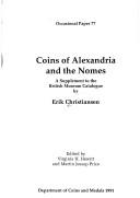 Cover for Coins of Alexandria and the Nomes (Occasional Papers)