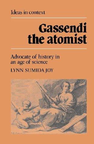 Cover for Gassendi the Atomist