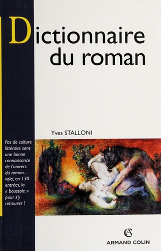 Cover for Dictionnaire du roman