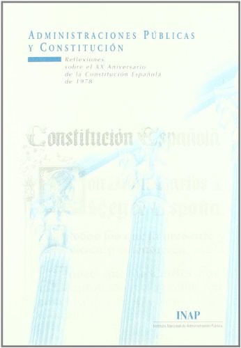 Cover for Administraciones públicas y Constitución