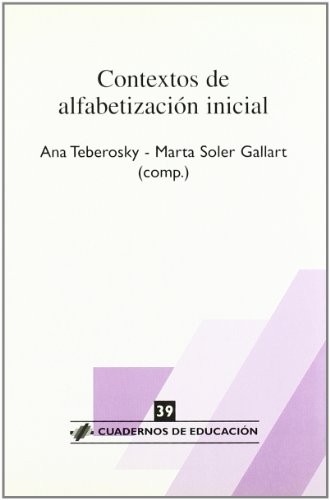Cover for Contextos de alfabetización inicial