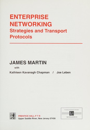 Cover for Enterprise networking