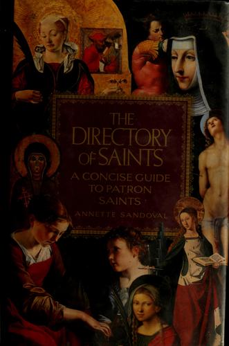 Cover for The directory of saints