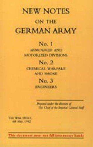 Cover for New Notes on the German Army