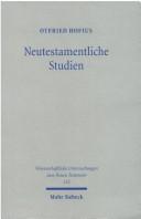 Cover for Neutestamentliche Studien
