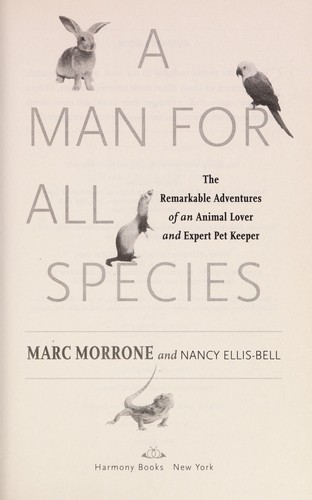 Cover for A man for all species
