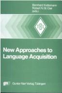 Cover for New approaches to language acquisition
