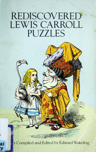 Cover for Rediscovered Lewis Carroll puzzles