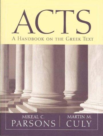 Cover for Acts