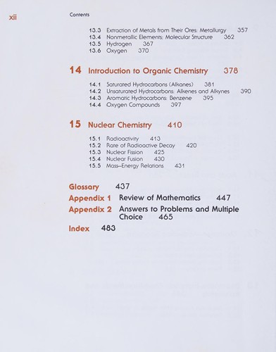 Cover for Introduction to chemistry
