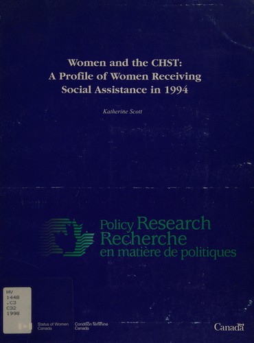 Cover for Women and the CHST