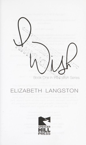 Cover for I wish