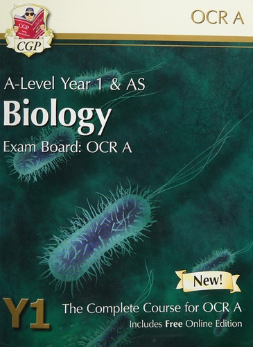 Cover for A-Level year 1 & AS biology